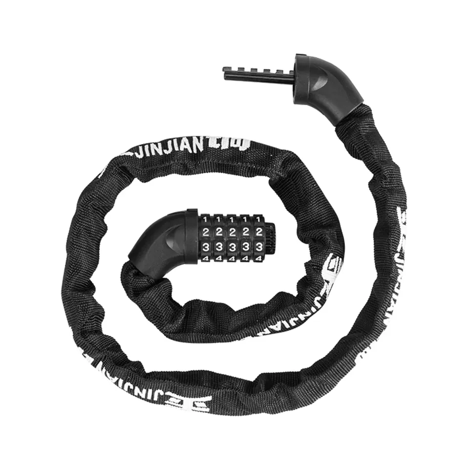 SachsenRad Secure Belt Kettenschloss Zahlenschloss 100 cm
