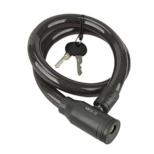 Fischer 85848 Seilschloss schwarz 180 cm Basisschutz