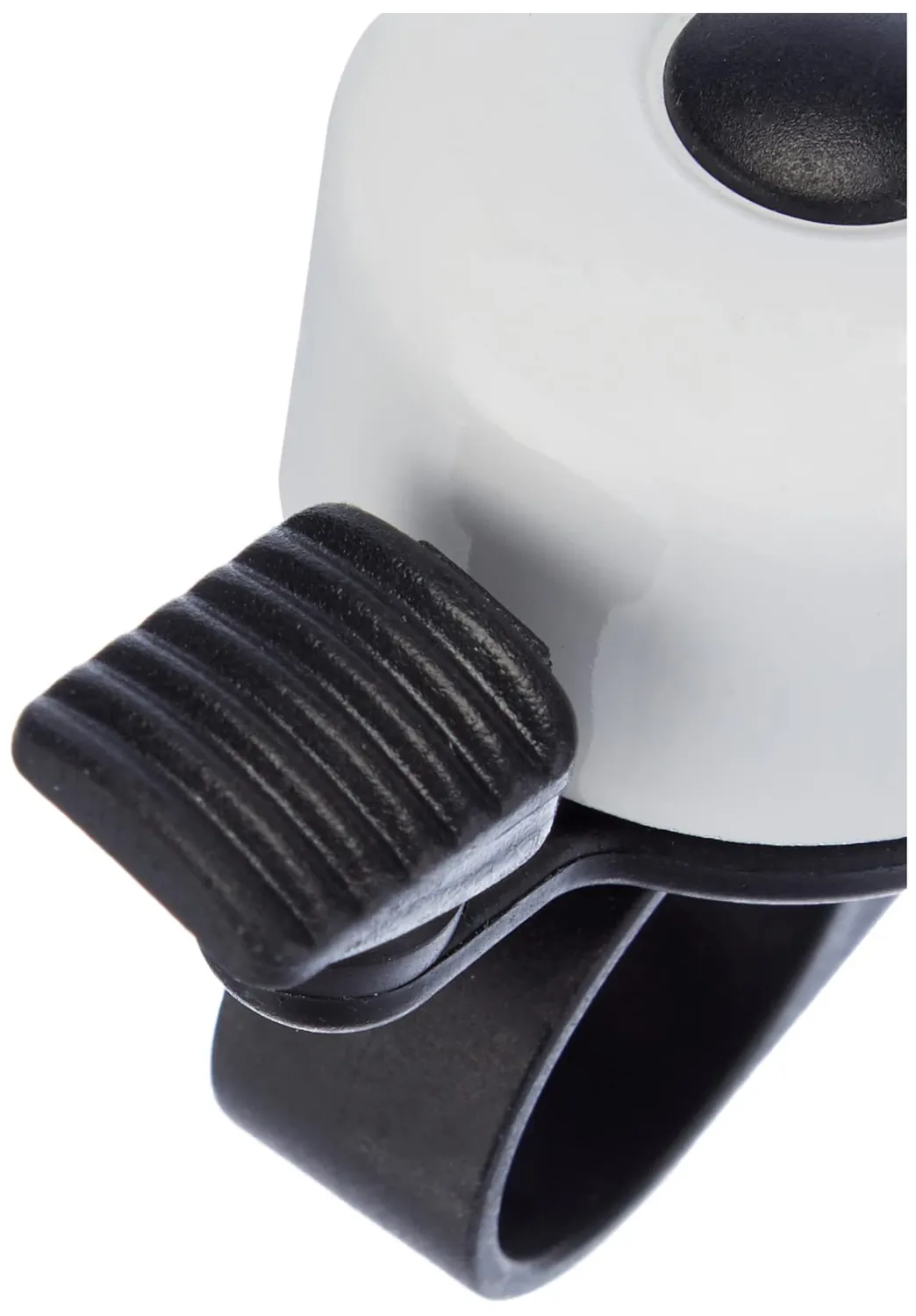 fischer Mini Fahrradglocke Stahl Schwarz 22 mm