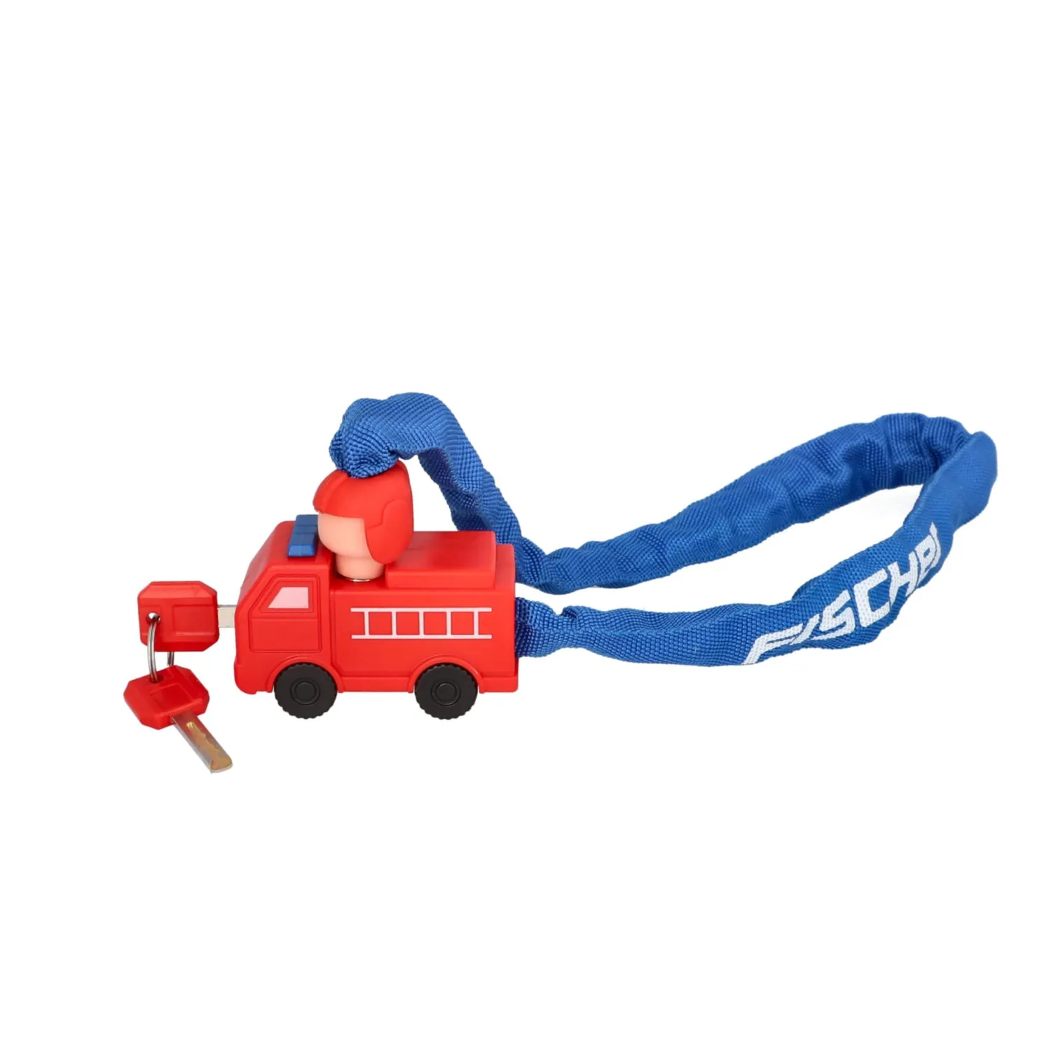 fischer PROTEC CK65 Kinderschloss Kette 65 cm Feuerwehr