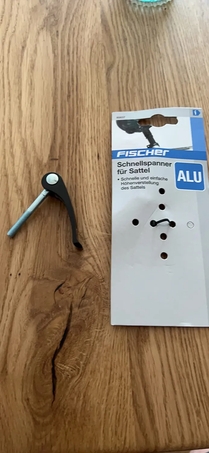 Fischer Sattelstütze Aluminium Schwarz Einheitsgröße