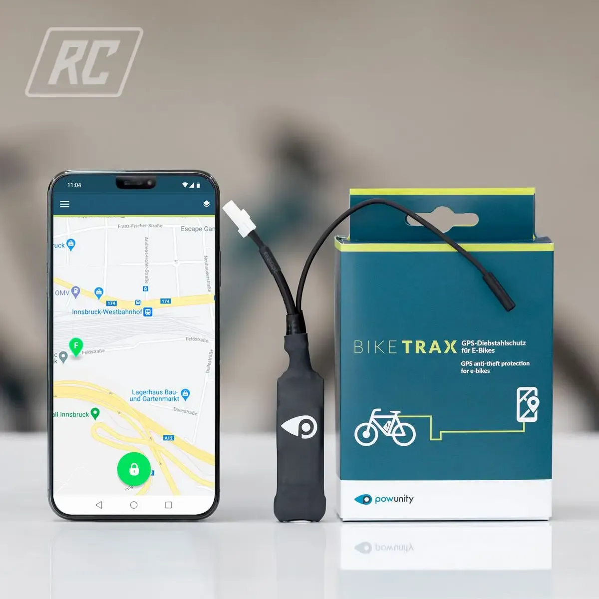 Ruff Cycles Bike Trax GPS-Tracker für Bosch E-Bike mit App