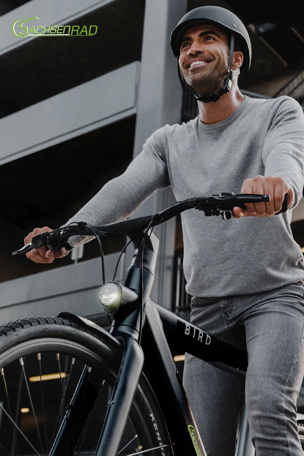 SachsenRad xBird Urban C6M Connect E-Bike 28 Zoll schwarz