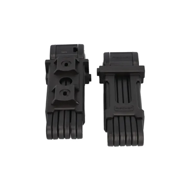 Fischer Protec FK85 Faltschloss Twin-Set 85 cm schwarz