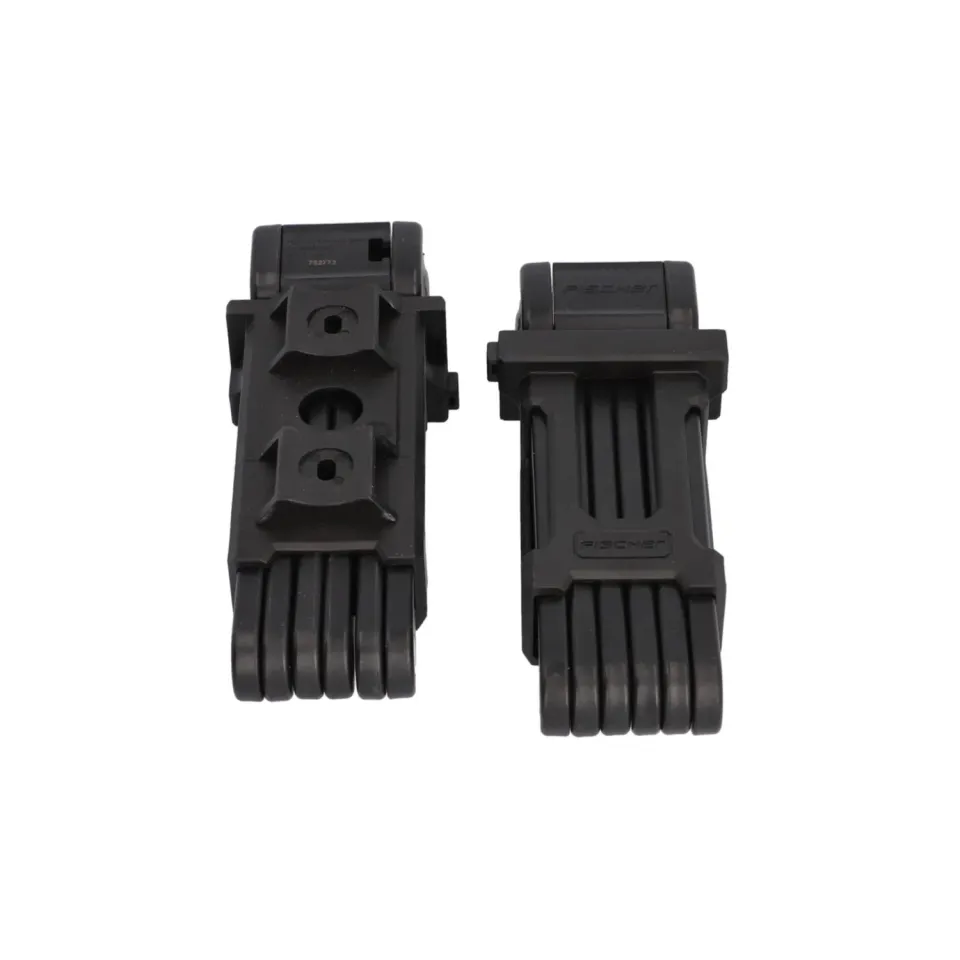 Fischer Protec FK85 Faltschloss Twin-Set 85 cm schwarz