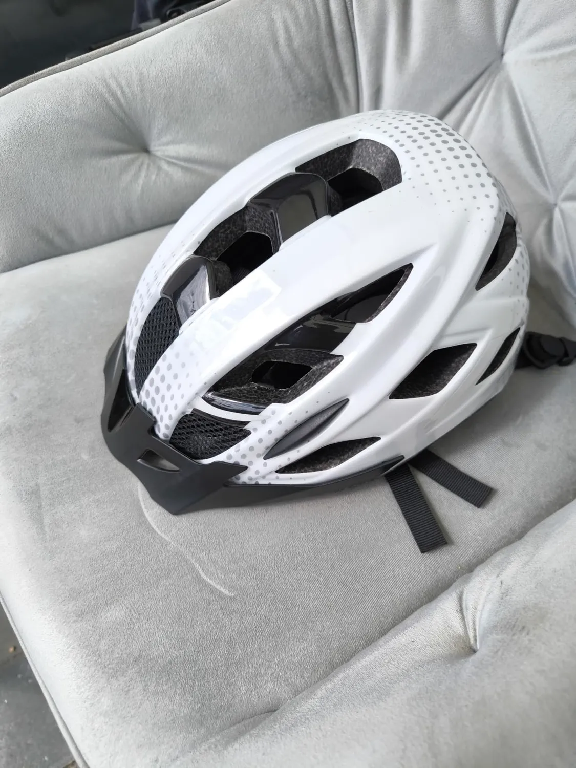 Fischer Urban Lano Fahrradhelm Schwarz S/M mit Licht