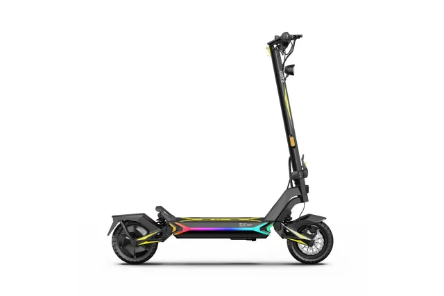 OOTD SR1 E-Scooter Schwarz-Gelb Elektro