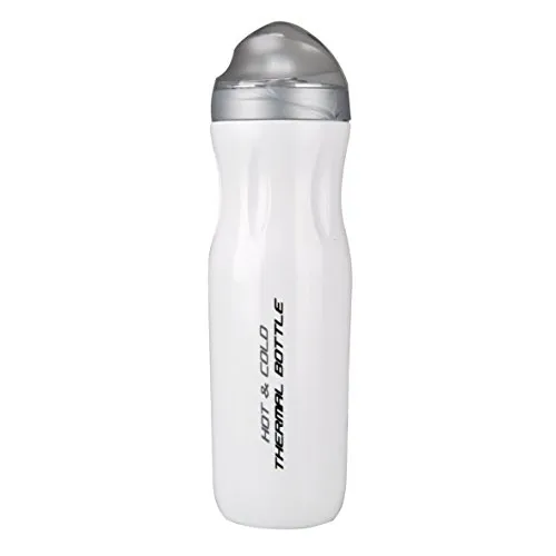 Fischer Thermo Trinkflasche 500 ml weiß