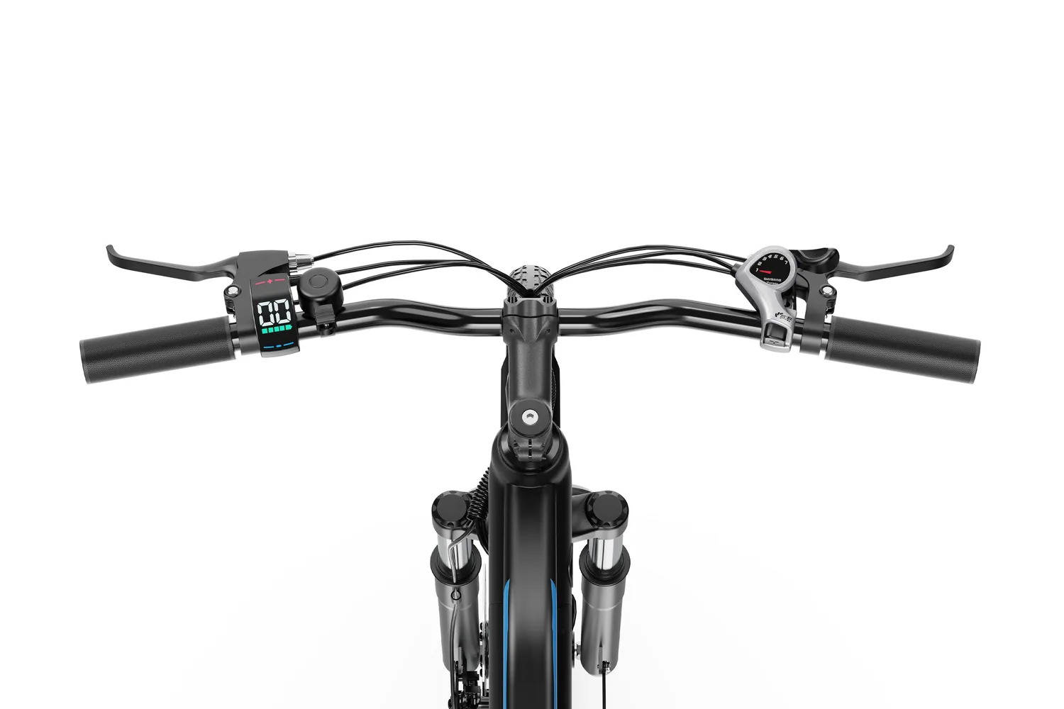 DUOTTS C29Lite E-Bike 26 Zoll Schwarz-Blau