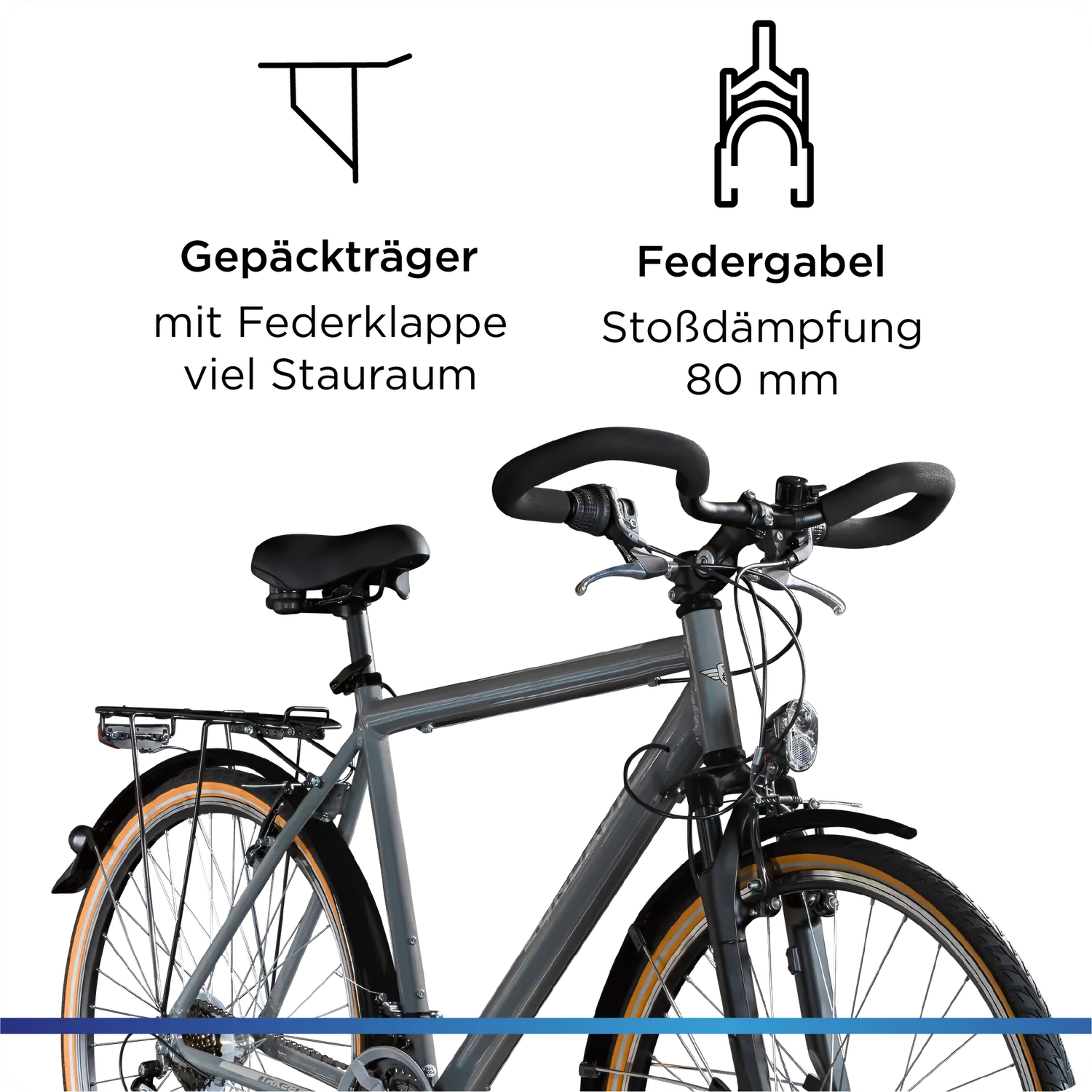 Zündapp T700 Trekkingrad 28 Zoll 21-Gang 55 cm