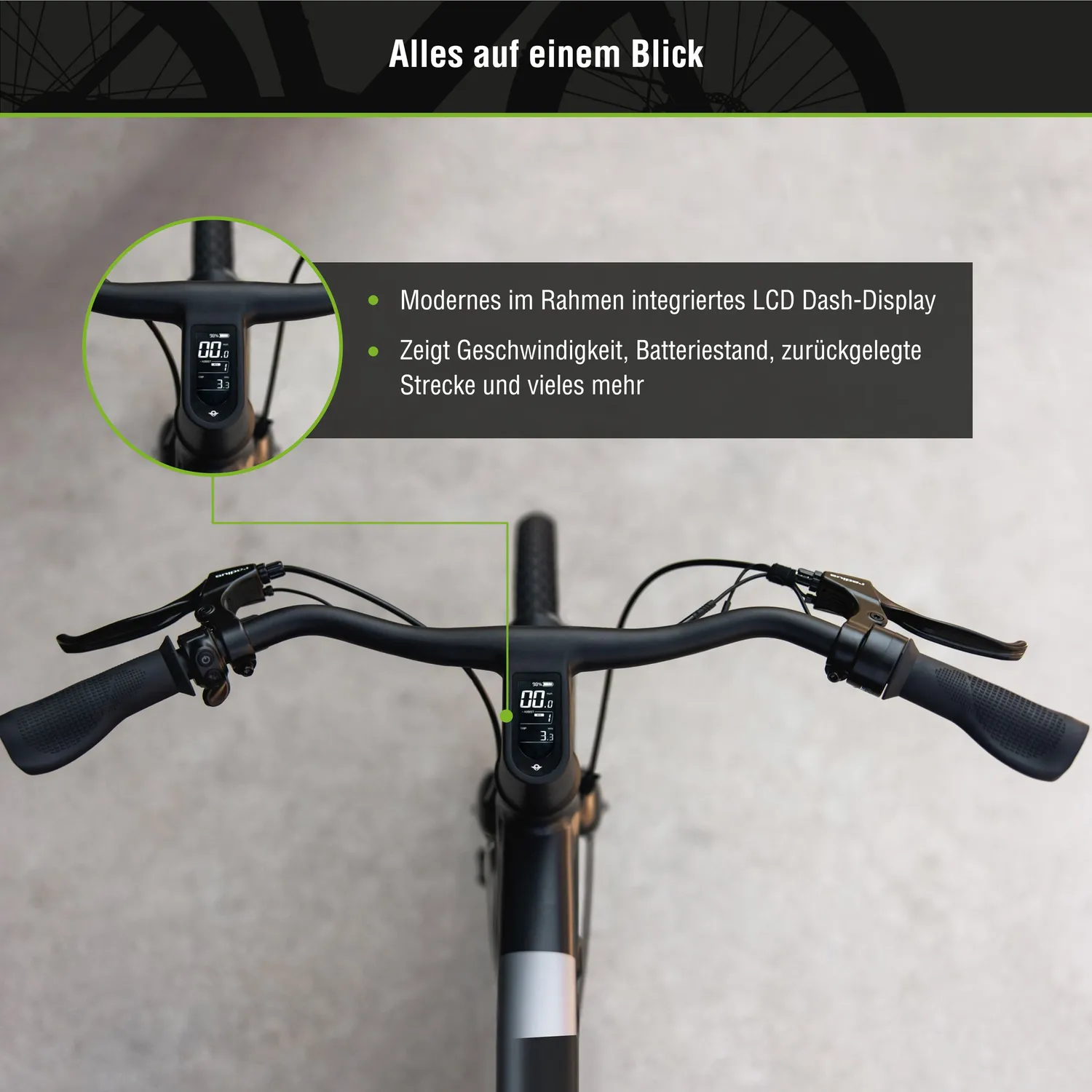 SachsenRad xBird C6R Connect E-Bike gebraucht schwarz