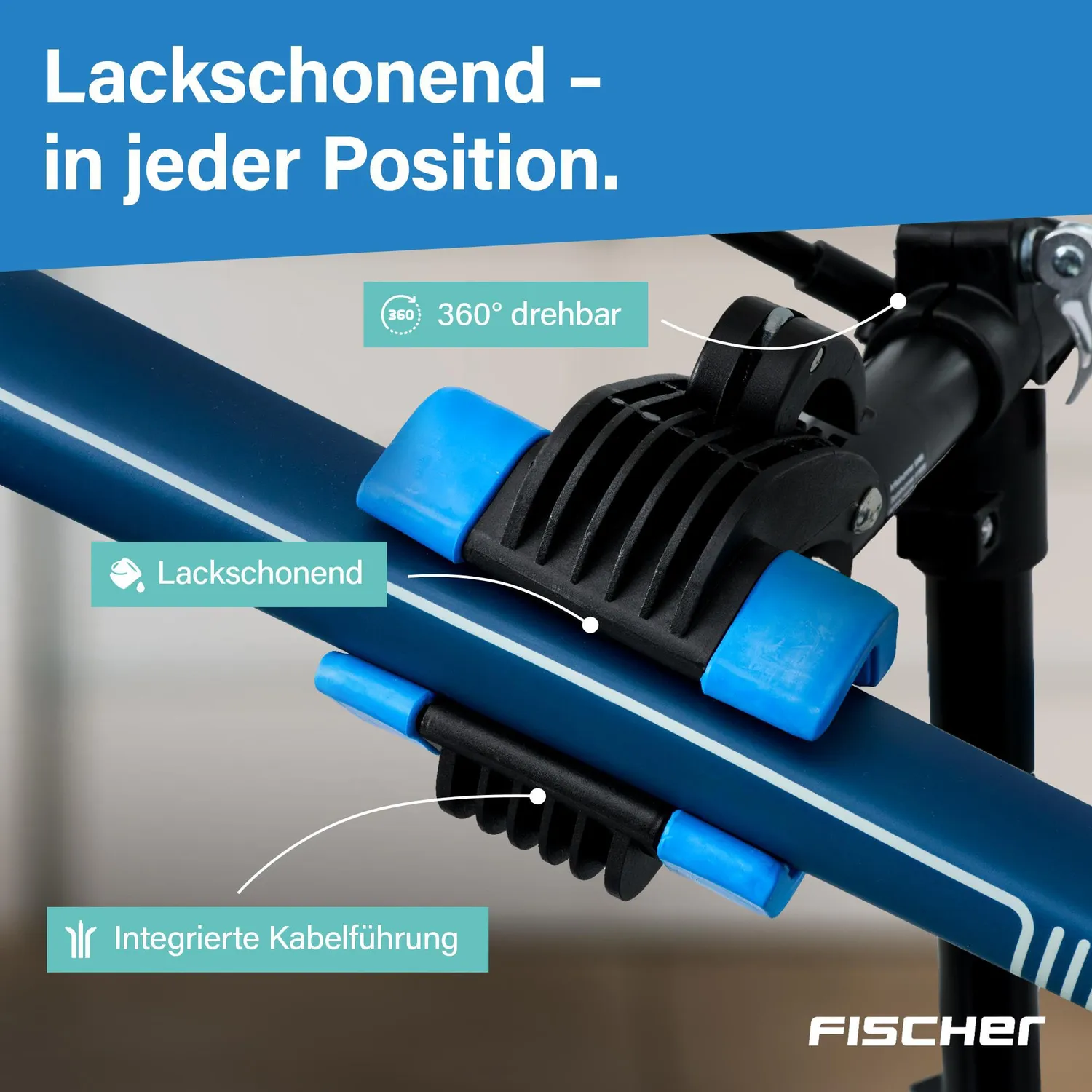 Fischer Montageständer 35 kg höhenverstellbar E-Bike
