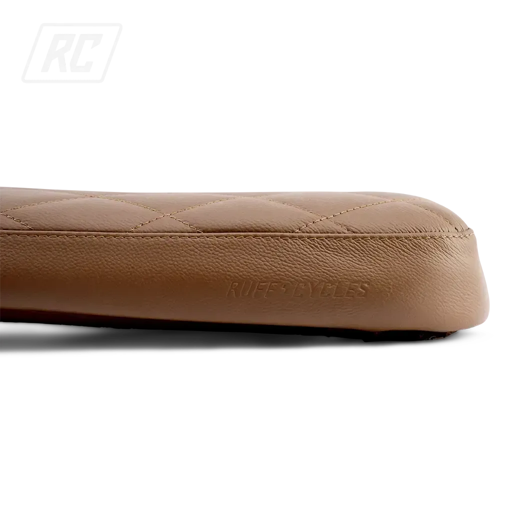Ruff Cycles Lil'Missy Sitzbank Echtleder Braun
