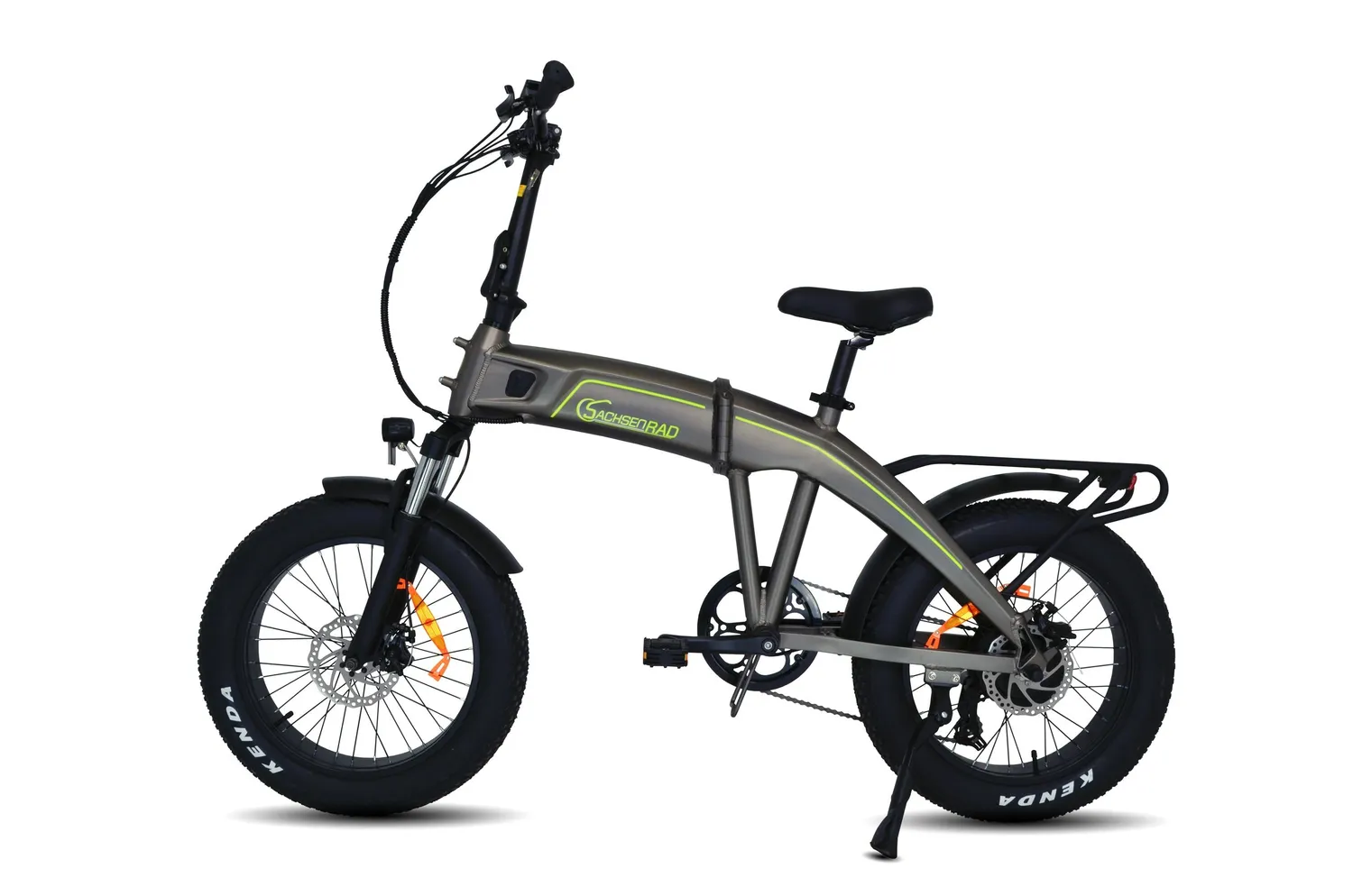 SachsenRad F6 Safari E-Faltrad gebraucht mit 85 Nm Motor
