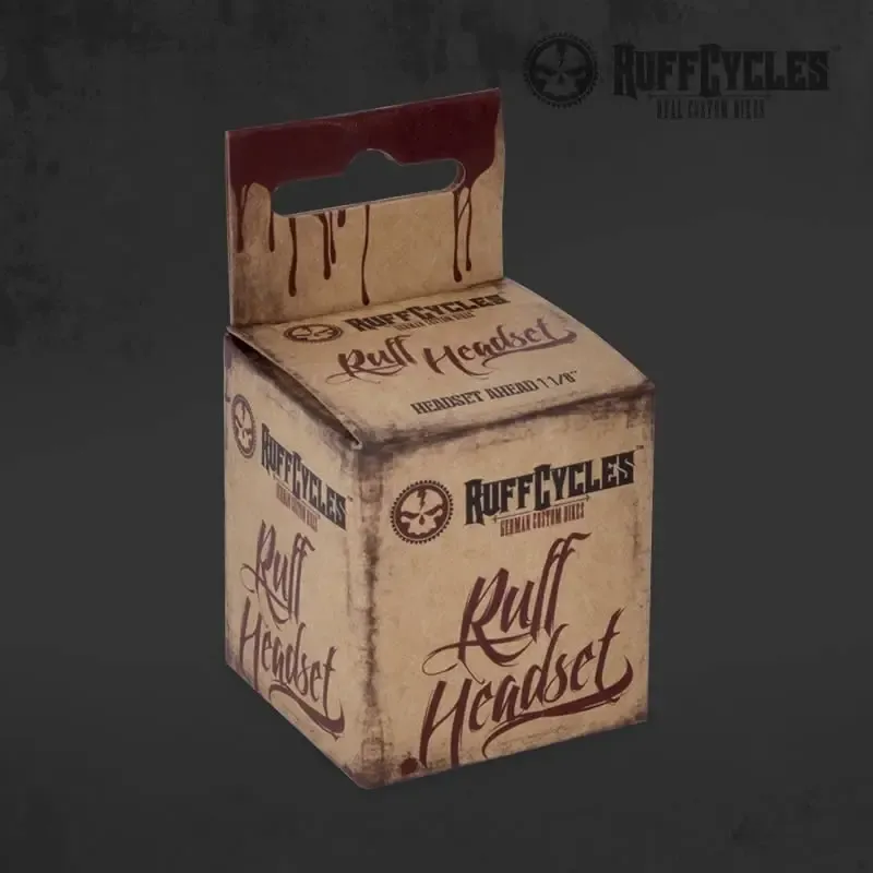 Ruff Cycles Biggie Steuersatz 1 1/8 Zoll Schwarz 34mm