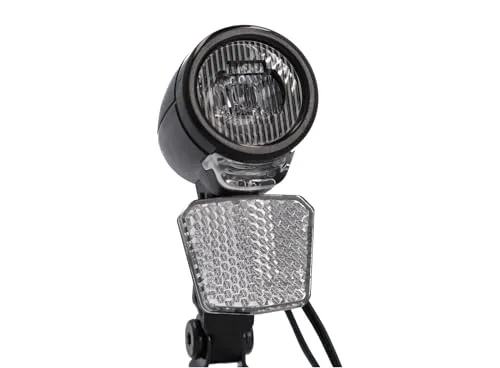 Fischer Dynamo LED-Frontlicht 40 Lux Schwarz IP44