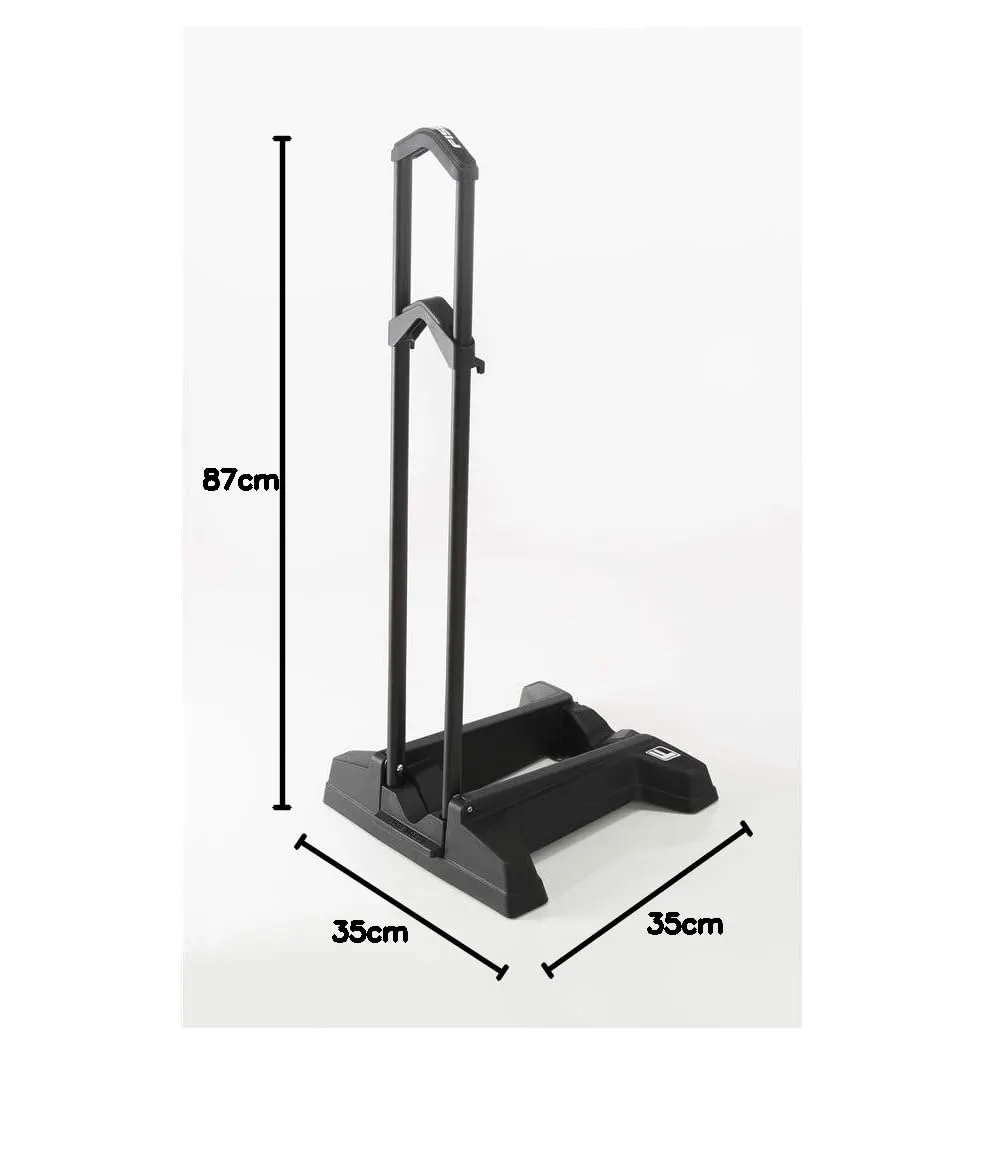 Fischer 10446 Fahrradständer 20-29 Zoll faltbar schwarz