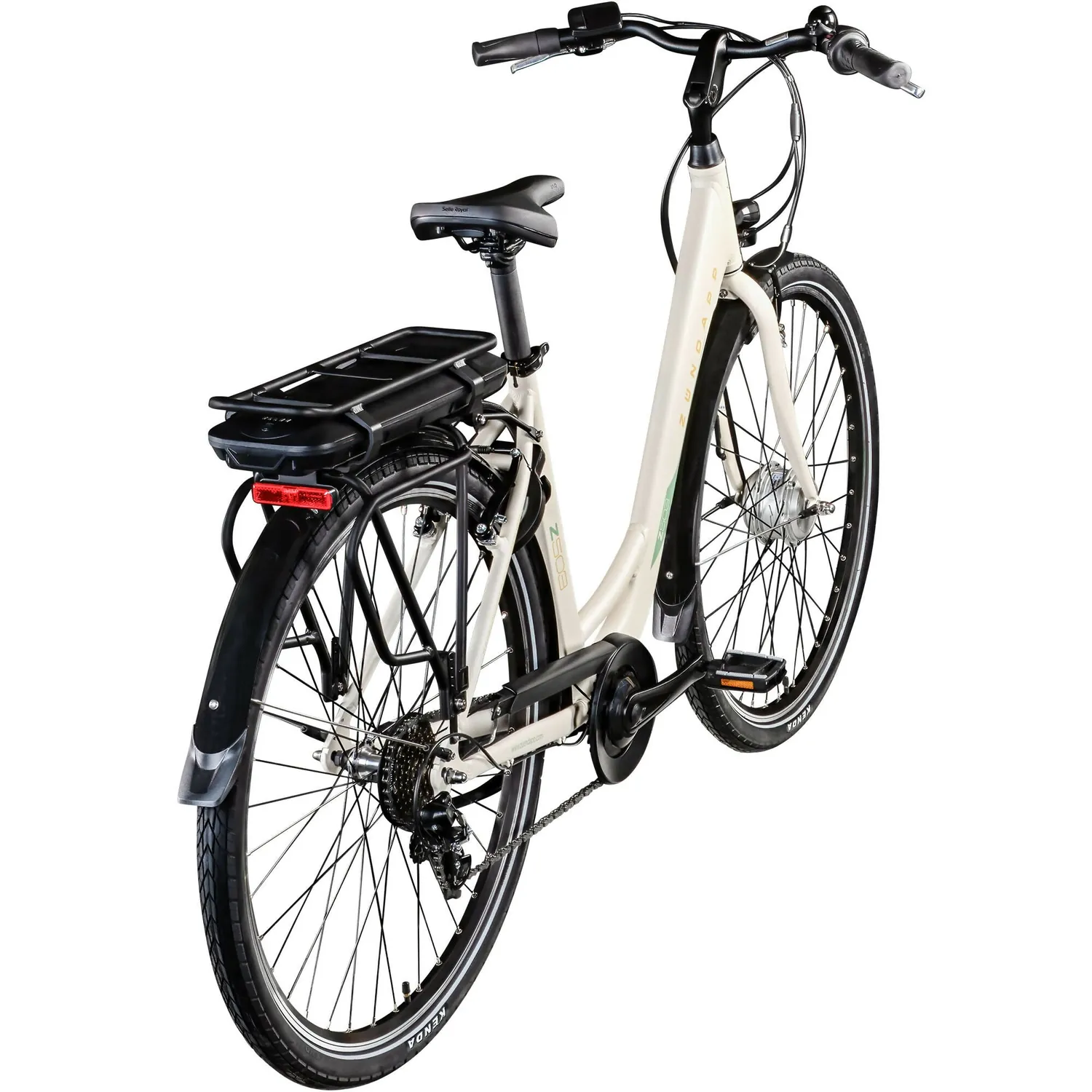 Zündapp Z503 E-Citybike Damen 28 Zoll weiß-grün