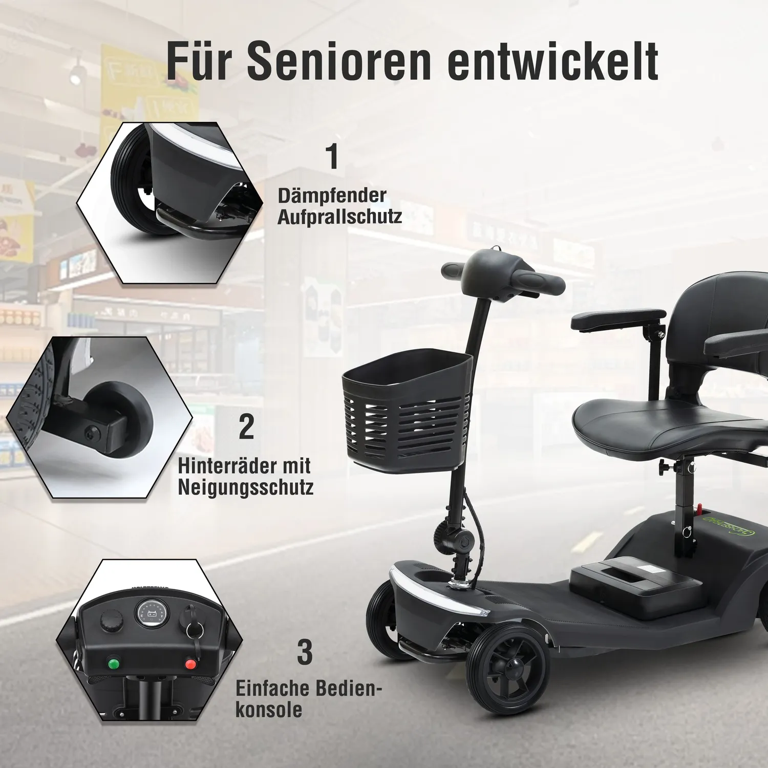 SachsenRad BestAGE Royal Seniorenmobil neu faltbar 136 kg