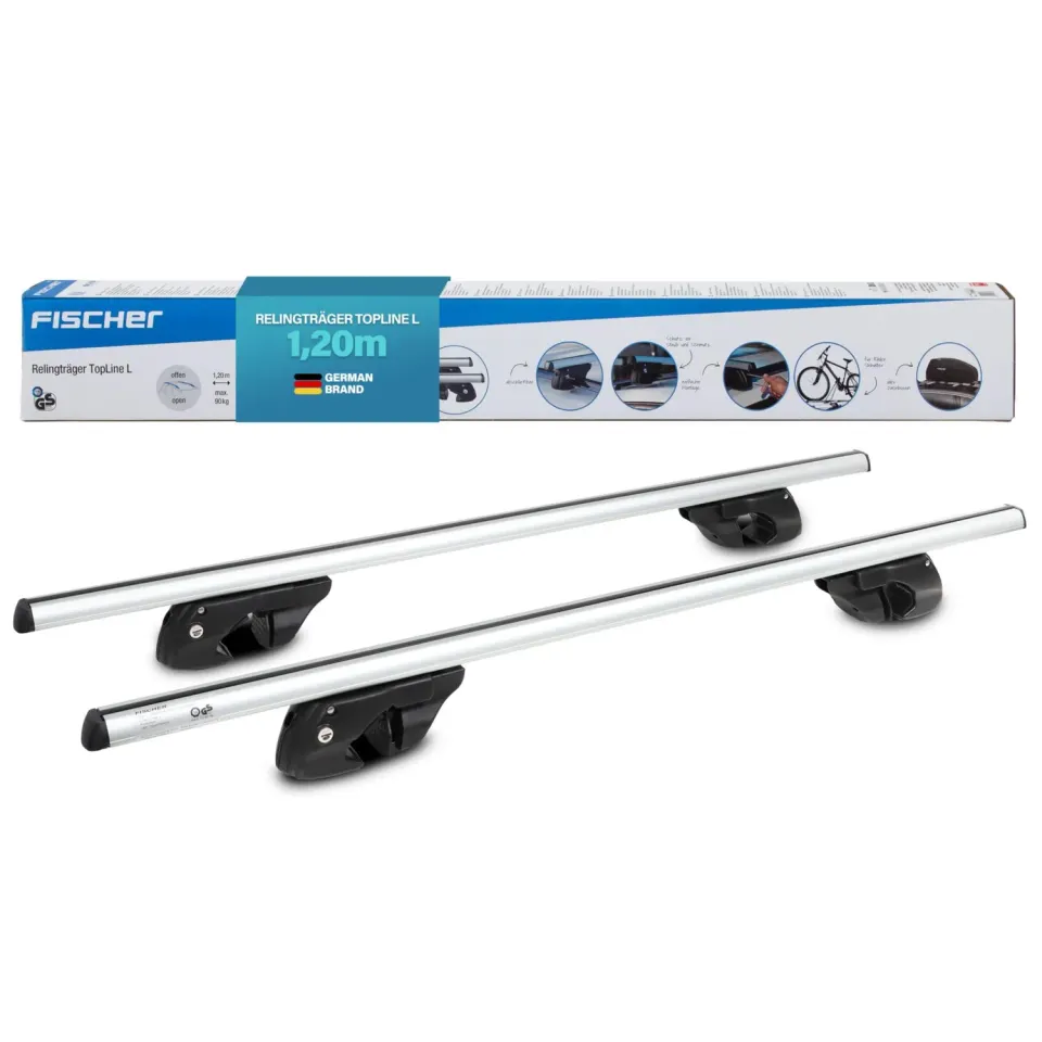 Fischer TopLine L Relingträger 120cm Alu abschließbar