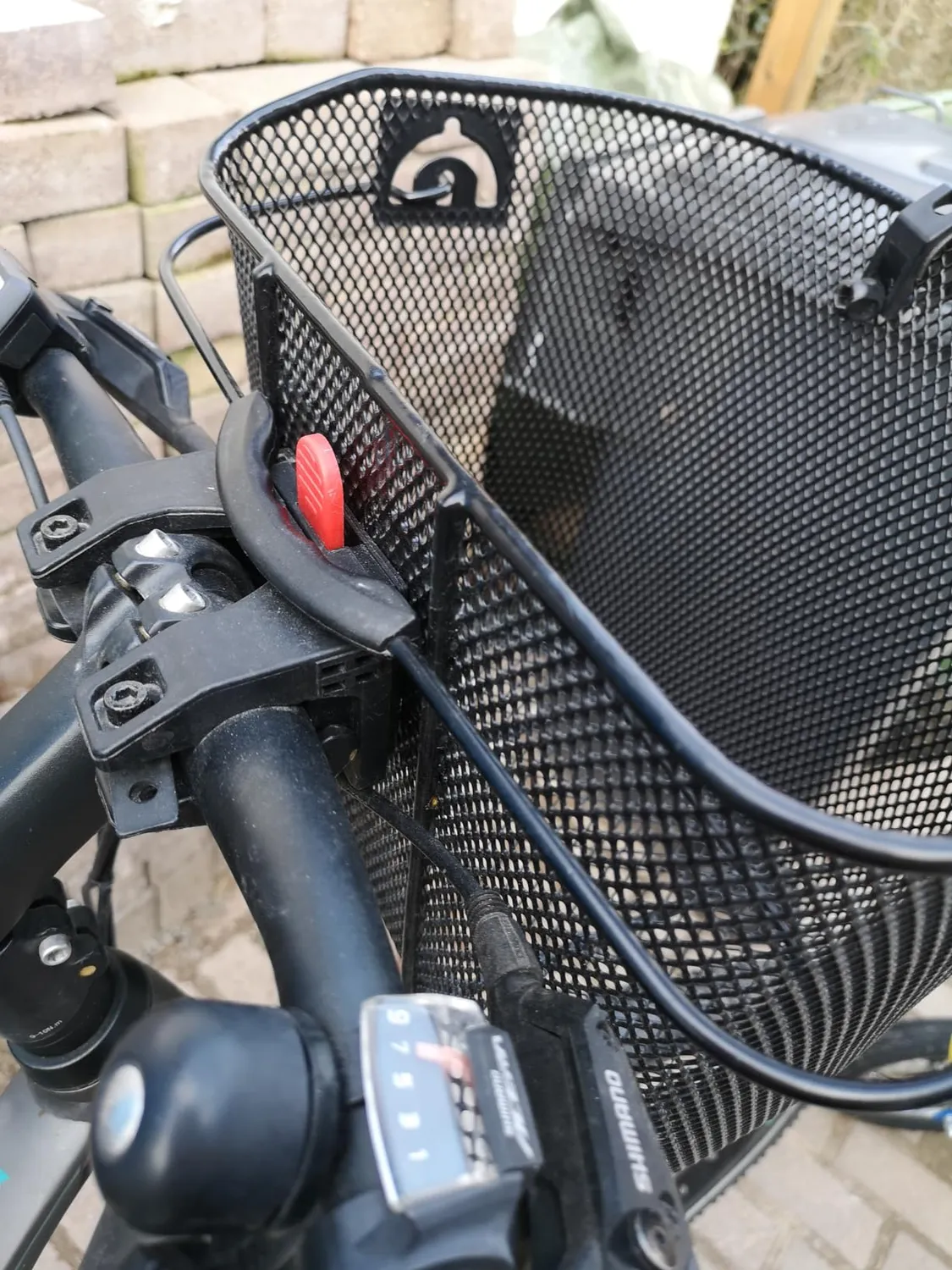 Fischer Lenkerkorb E-Bike Schnellbefestigung 5 kg