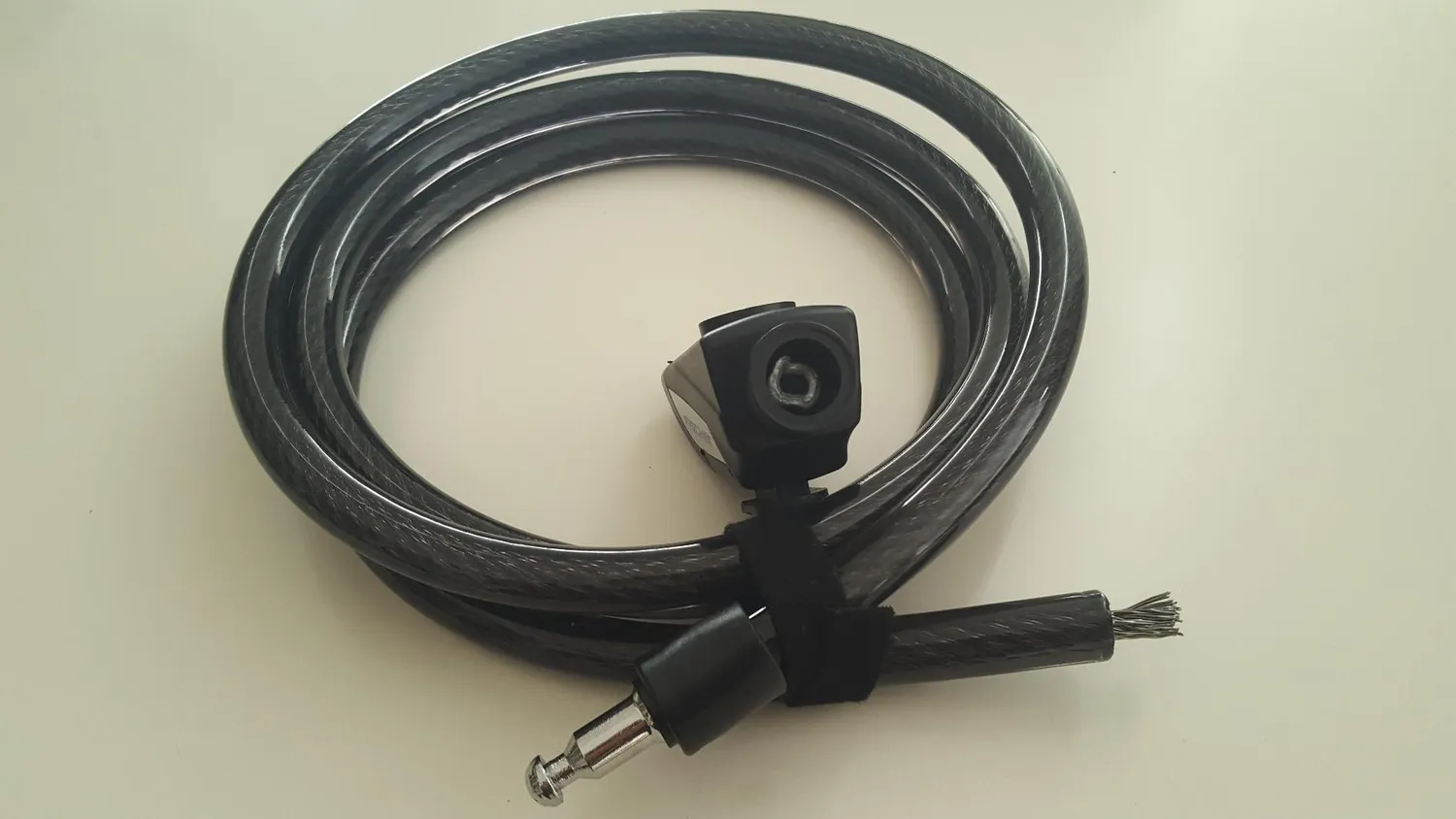 Fischer 85848 Seilschloss schwarz 180 cm Basisschutz