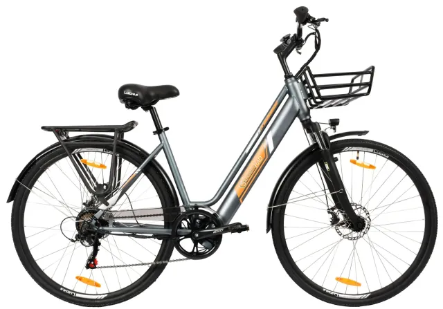 SachsenRad C1 Neo E-City-Bike weiß 28 Zoll 100km B-Ware