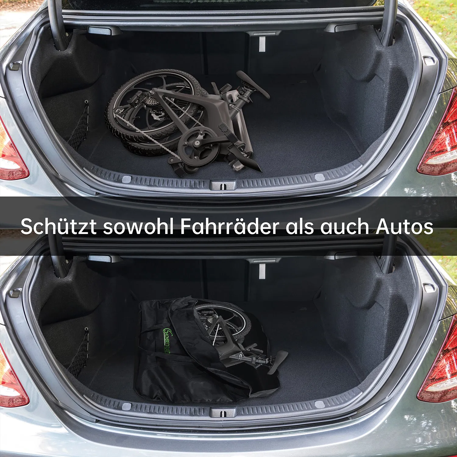 SachsenRad F2 F11 F12 Faltrad-Transporttasche gebraucht 600D