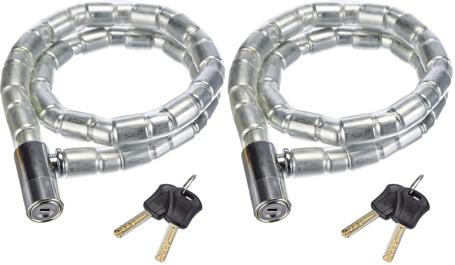 Fischer 85847 Gliederschloss 100 cm Schloss silber