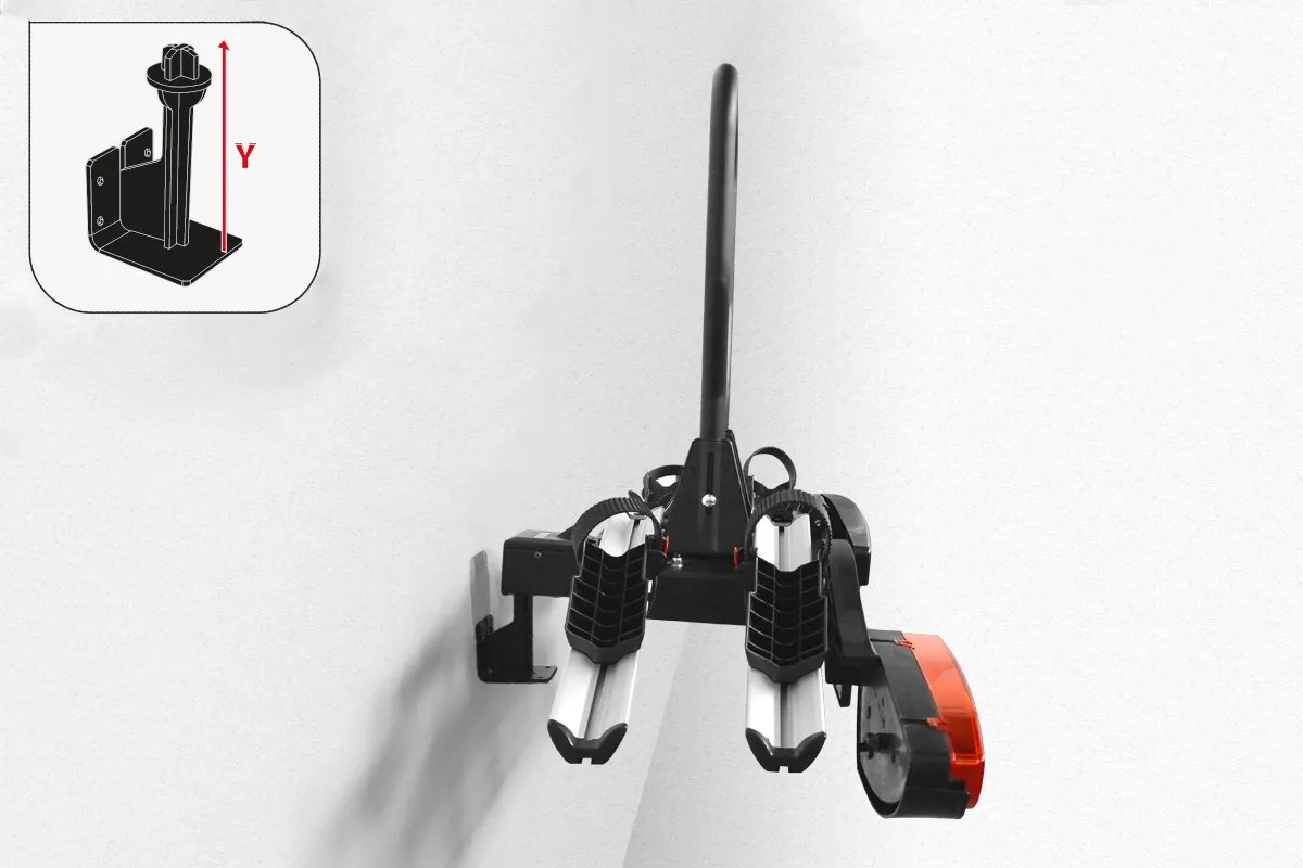 Fischer Wandhalterung Kupplungsträger Halter 50 kg schwarz