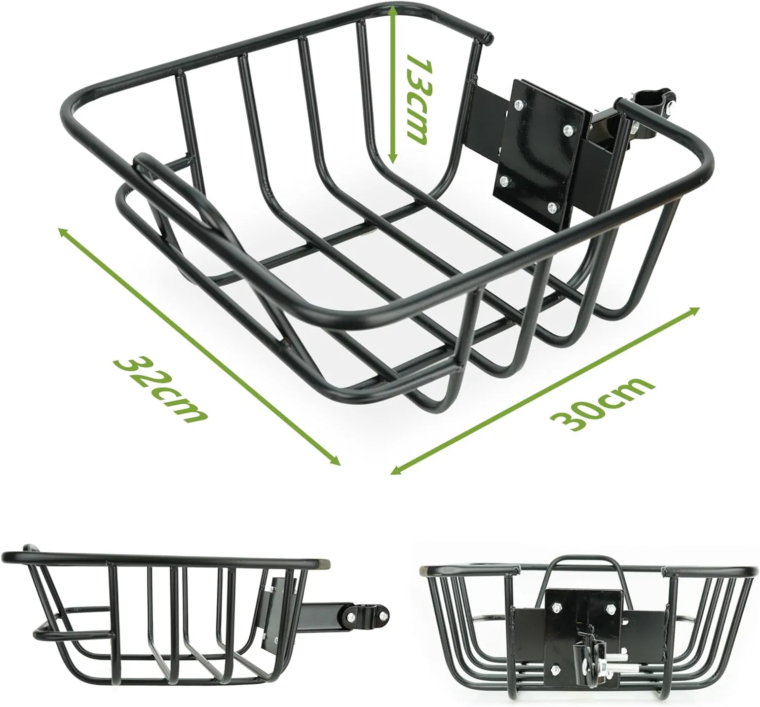 SachsenRad F Pro Fahrradkorb 13 Liter für F11 F12 25 kg