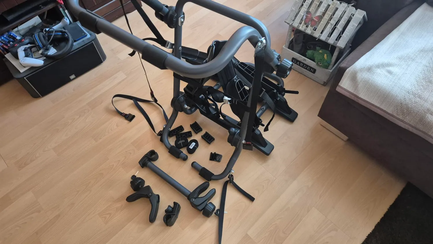 Fischer Heck Fahrradträger für 2 Fahrräder 45 kg