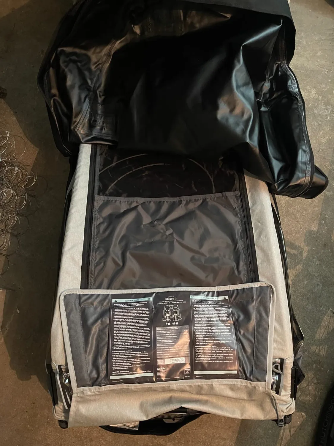 Fischer Dachbox faltbar 270 Liter wasserabweisend