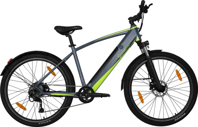 SachsenRad R8 Flex III E-Mountainbike schwarz gebraucht-neuwertig 9-Gang