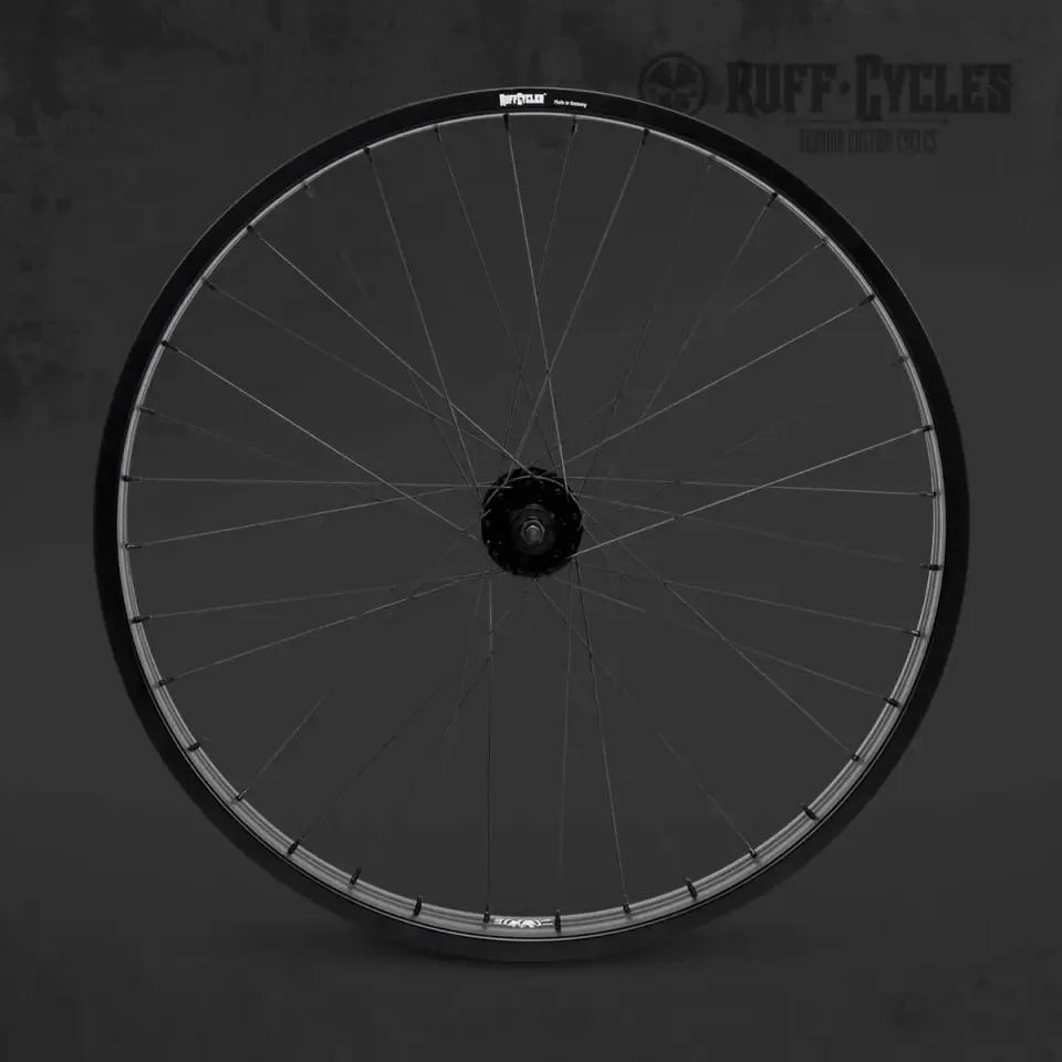Ruff Cycles Biggie Vorderrad 26 Zoll 100 mm Schwarz