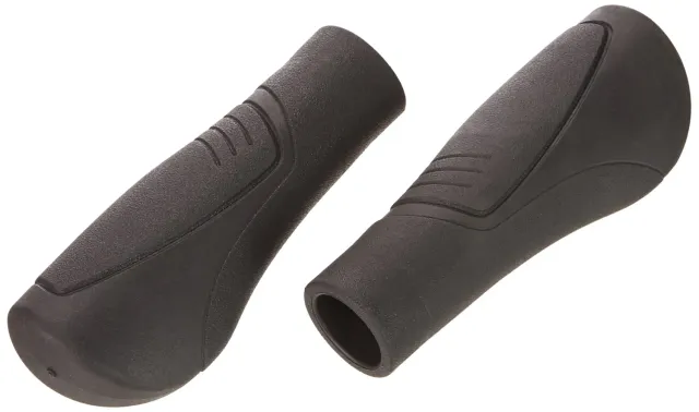 Fischer Relax Fahrradlenkergriffe Schwarz 85755 Paar