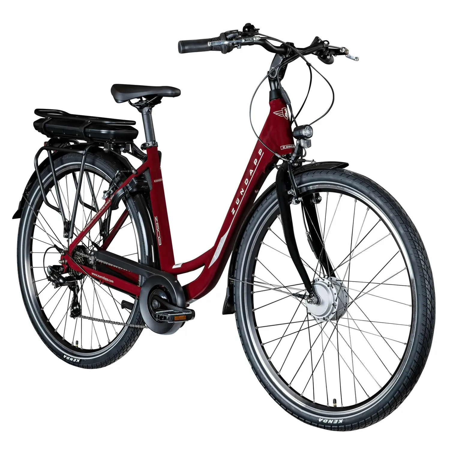 Zündapp Z503 E-Citybike Damen 28 Zoll weiß-grün