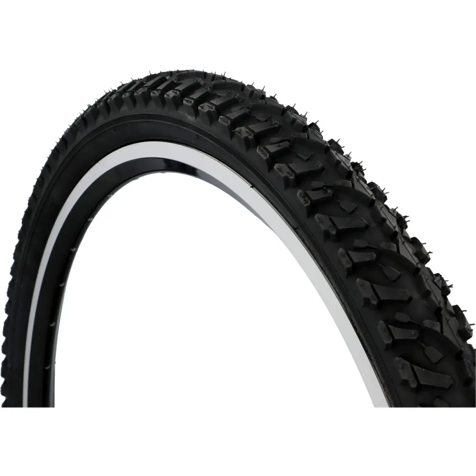 Fischer MTB Fahrradreifen 24 Zoll mit Pannenschutz 50-507