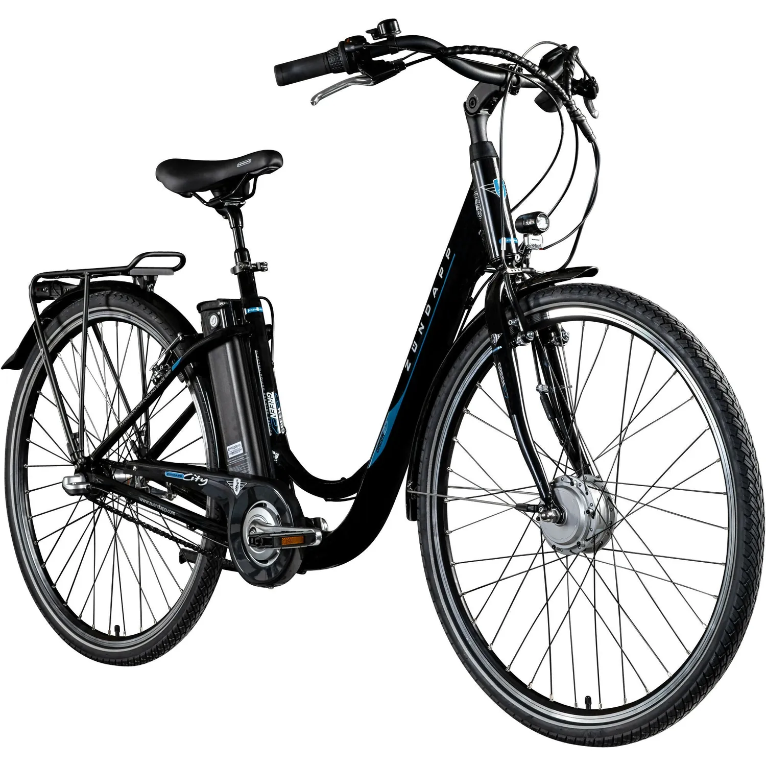 Zündapp Green 2.7 Damen E-Bike 28 Zoll 48 cm grau 375Wh