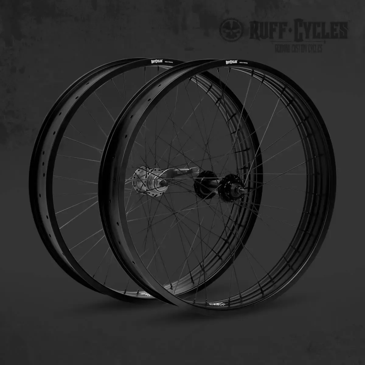 Ruff Cycles Biggie Vorderrad 26 Zoll 100 mm Schwarz