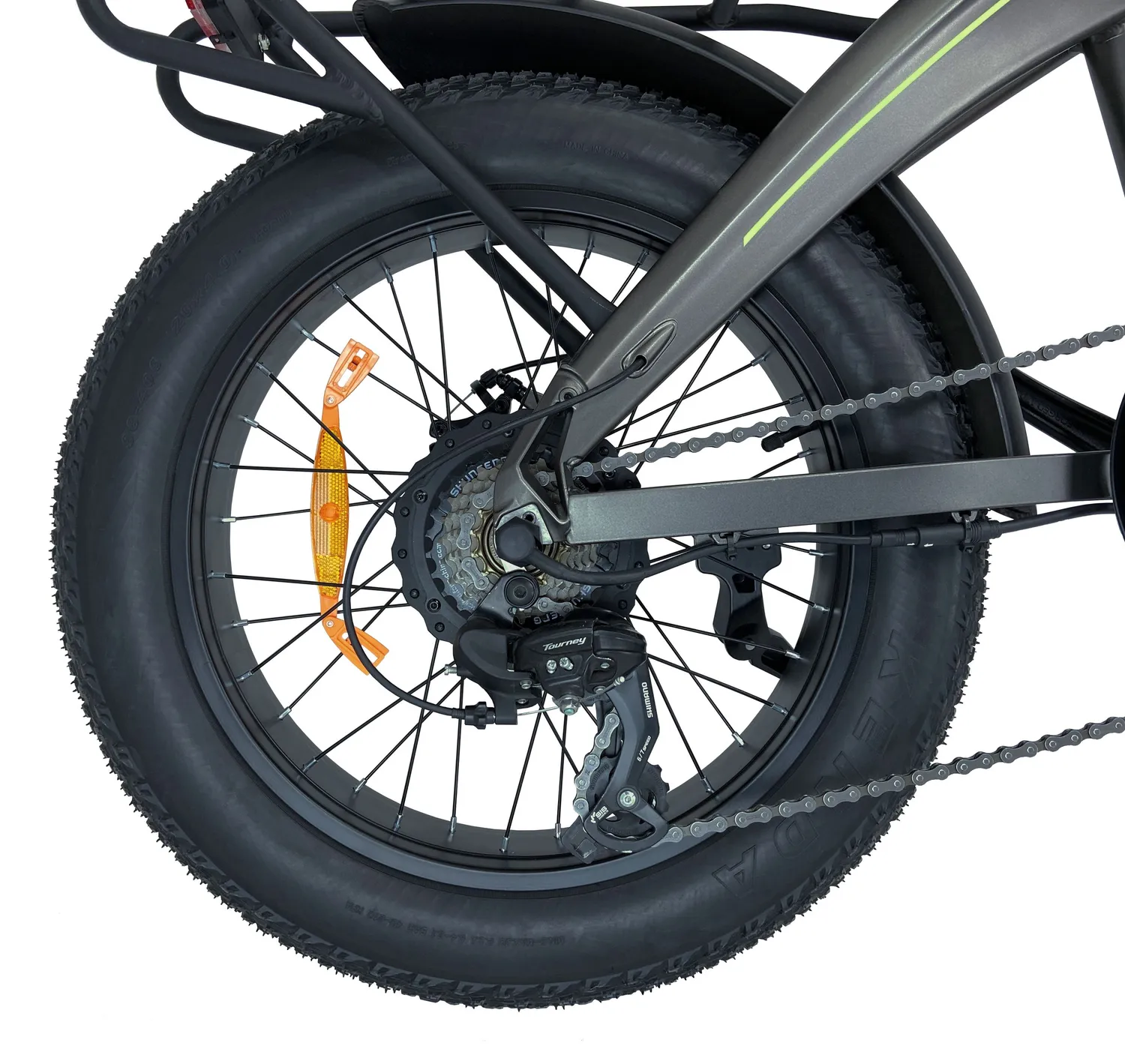 SachsenRad F6L Edition RB E-Faltrad 20x4 Zoll Fat