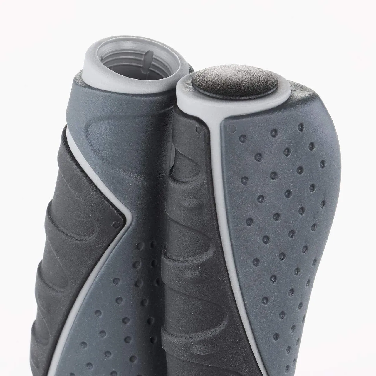 fischer Trio 85776 Lenkergriffe ergonomisch grau Paar