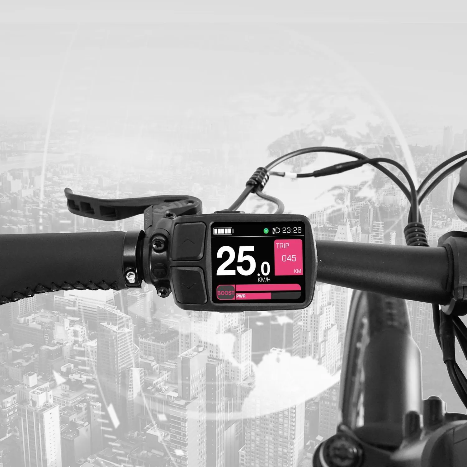 SachsenRad C5 Fahrradcomputer Display 2024/25