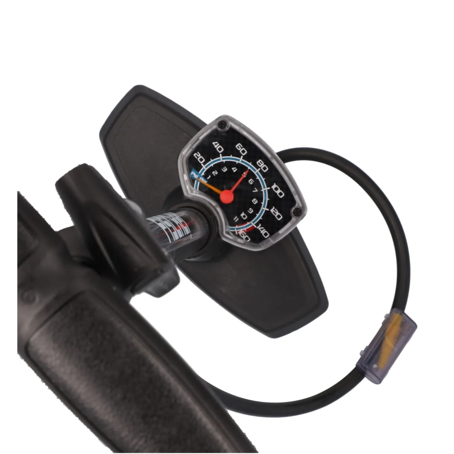 Fischer Standpumpe 85580 Manometer 11 bar alle Ventile