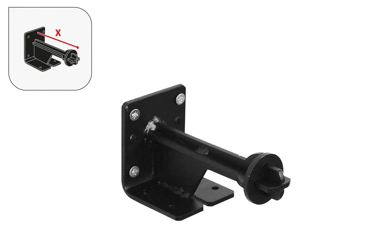 Fischer Wandhalterung Kupplungsträger Halter 50 kg schwarz