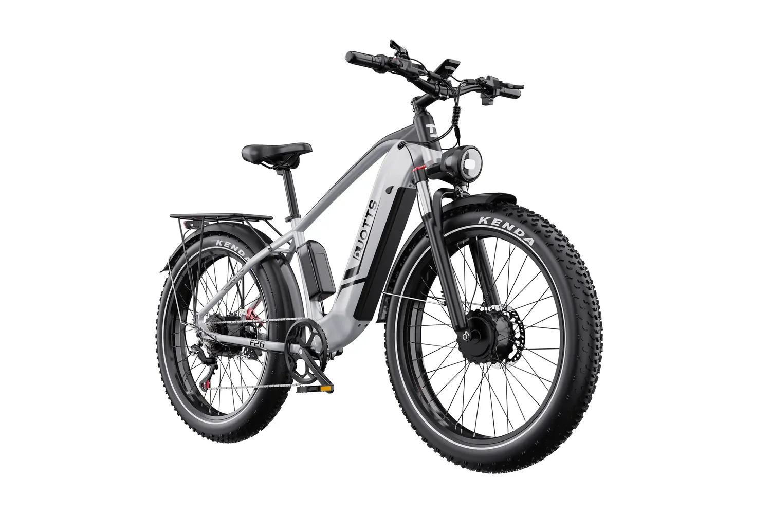 DUOTTS F26 E-Bike 750W Doppelmotor Schwarz-Rot
