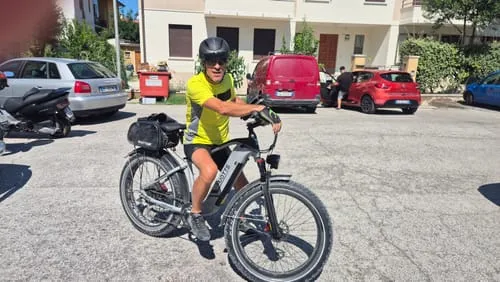 DUOTTS F26Lite E-Bike 26 Zoll Silber-Weiß