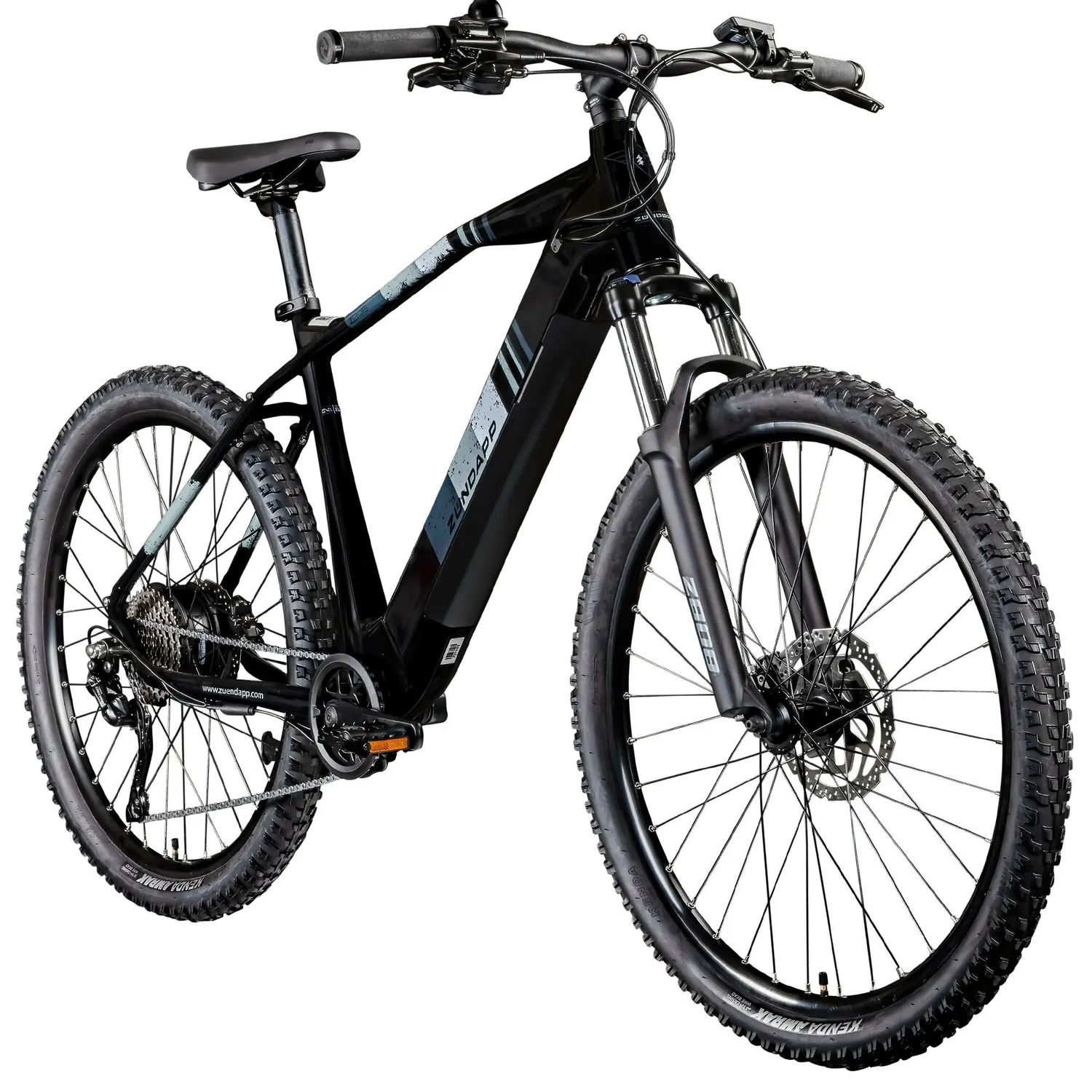 Zündapp Z808 E-Mountainbike 27,5 Zoll 50 cm grau-rot 540Wh