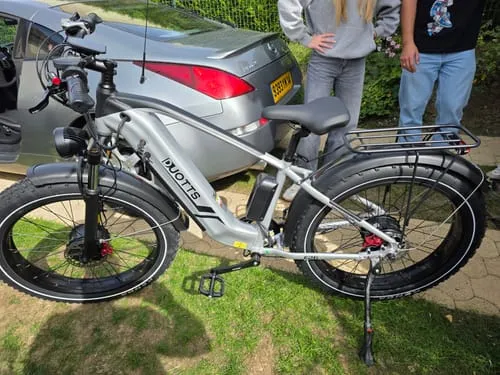 DUOTTS F26 E-Bike 750W Doppelmotor Schwarz-Rot