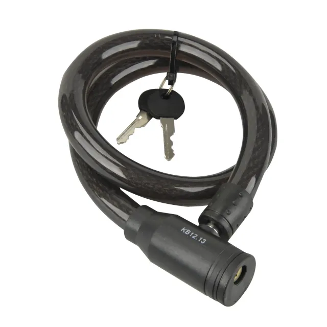 Fischer 85848 Seilschloss schwarz 180 cm Basisschutz